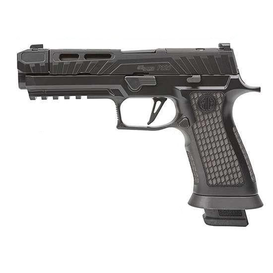 Sig Sauer P320 Spectre COMP Blackout HGA Tungsten XS Ported Optics Ready Night Sights Threaded Barrel Semi-Auto Pistol 4.6" 21+1 9 MM MPN: P320V004 UPC: 798681677351