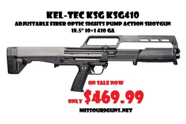 Kel-Tec KSG KSG410 410 GA UPC: 640832008944 IN STOCK $469.99