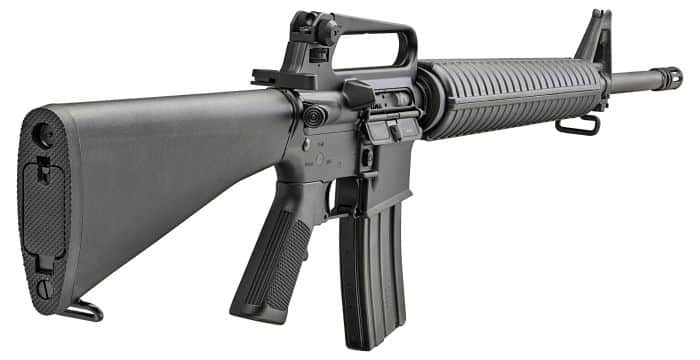 Springfield SA-16A2 AR15 with Carry Handle Fixed Stock Semi-Automatic Rifle AR-15 20" 30+1 5.56 NATO/223 Remington MPN: SA920556B-A2 UPC: 706397980115 - Image 3