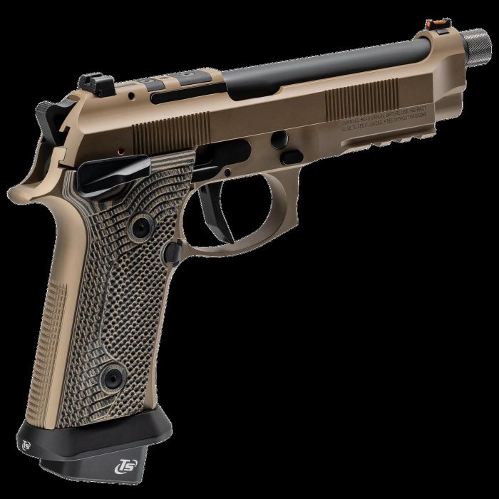 Beretta 92XI SAO Sabbia FDE Optics Ready Threaded Semi-Auto Pistol 4.7" 22+1 9MM MPN: J92XFMSA21SAB UPC: 082442988016 - Image 8