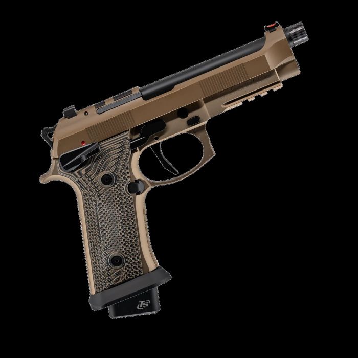 Beretta 92XI SAO Sabbia FDE Optics Ready Threaded Semi-Auto Pistol 4.7" 22+1 9MM MPN: J92XFMSA21SAB UPC: 082442988016 - Image 5