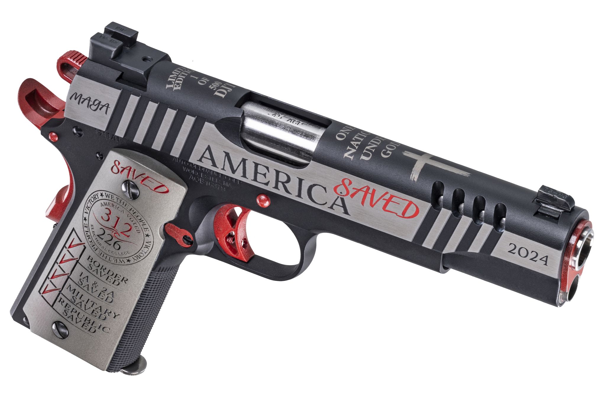 Auto Ordnance 2024 Trump America Saved / Victory Limited Edition
