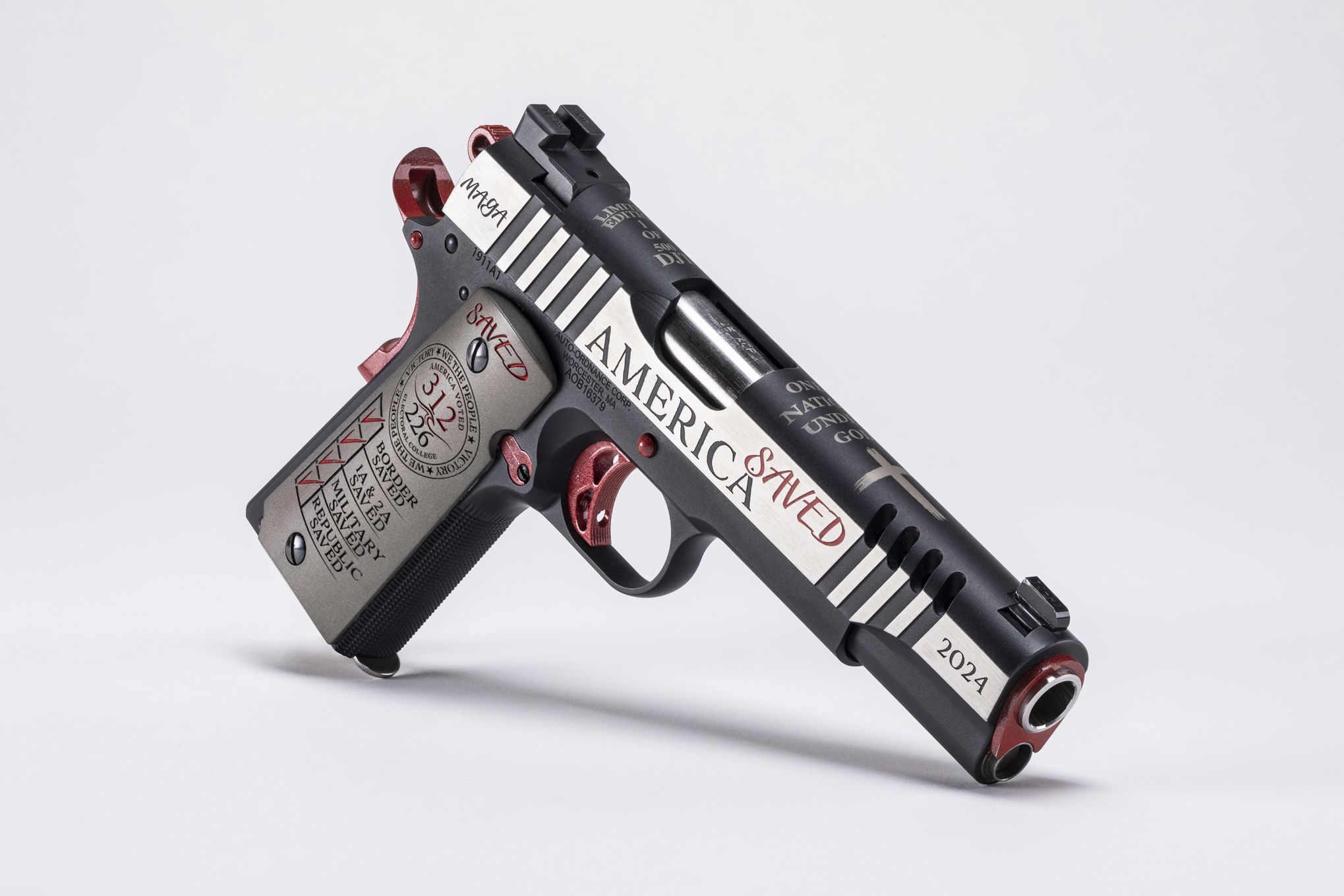 Auto Ordnance 2024 Trump America Saved / Victory Limited Edition